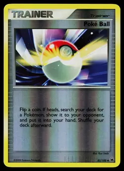 Pokemon Card - Poke Ball Majestic Dawn 85/100 Uncommon Reverse Holo - Image 1