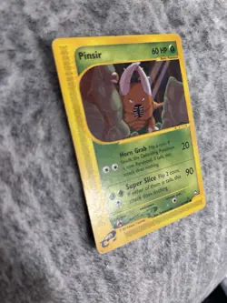 Pokemon Aquapolis Pinsir Uncommon Regular 60 HP Card 101/147 English - Image 3