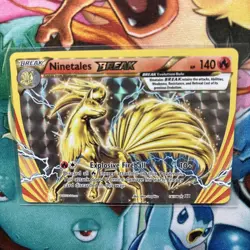 Pokemon TCG Ninetales Evolutions Ultra Rare Card Break 16/108 XY NM/M Condition - Image 3