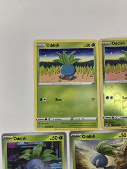 Pokemon Card Lot Of 10 Various Oddish Gloom Vileplume Reverse Holo Rare - Image 3