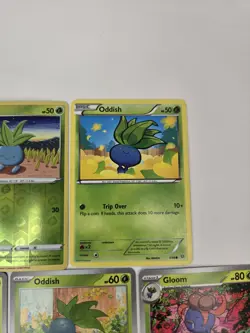 Pokemon Card Lot Of 10 Various Oddish Gloom Vileplume Reverse Holo Rare - Image 5
