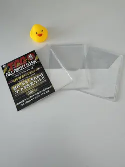 TCG Full Protect Sleeves 3-Piece Set Trading Card UV Protection Protects Set 1 - Image 1