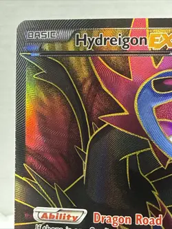 Pokemon Hydreigon EX Full Art Ultra Rare Holo Card Roaring Skies 103/108 - Image 2