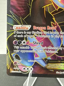 Pokemon Hydreigon EX Full Art Ultra Rare Holo Card Roaring Skies 103/108 - Image 4