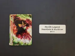 Pokemon Ho-Oh LEGEND HeartGold & SoulSilver 111/123 Ultra Rare Holo Card - Image 1