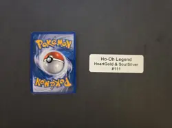 Pokemon Ho-Oh LEGEND HeartGold & SoulSilver 111/123 Ultra Rare Holo Card - Image 2