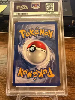 1999 Pokemon Base Set Bulbasaur #44/102 Vintage WOTC Card - PSA 8 NM-MT - Image 2