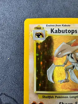 Kabutops 9/62 Holo Rare - Fossil Set - WOTC 1999 Pokemon Card - LP - Image 5