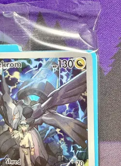 Pokemon N’s Zekrom 031 Promo Pokemon Center Stamped SEALED Two Cards W/ Dividers - Image 3