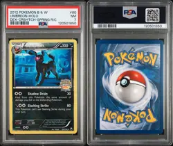 Pokemon Umbreon PSA 7 2012 B&W Card 60/108 Regional Championship DEX promo - Image 2