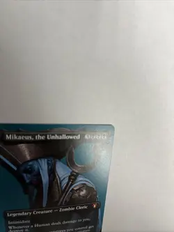 Mikaeus The Unhallowed Borderless Nonfoil Card #0675 MTG LP - Image 3