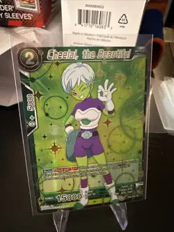 Dragon Ball Super CCG Card Gold Stamp Foil Cheelai The Beautiful (TB3-045) - Image 1