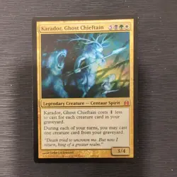 Karador, Ghost Chieftain LP - Commander 2012 CMD 207 English Regular MTG - Image 1