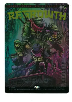 MTG Regrowth Foil Secret Lair Drop Last Ronin Magic The Gathering TCG - Image 1