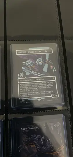 Shredder, Shadow Master (TMC 0088) - Borderless Pixel Art - TMNT MTG - Image 4