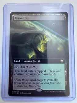 Vernal Fen (Extended Art) #0044 Commander: Edge of Eternities Non-Foil NM EN MTG - Image 1