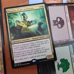 Hapatra, Vizier of Poisons Golgari **Toxic Poison infect** COMMANDER MTG Deck - Image 1
