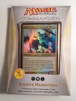 Magic the Gathering MTG 2013 Commander Deck - Evasive Maneuvers - Factory Sealed - Image 1