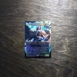 FOIL Borderless Derevi, Empyrial Tactician - Bloomburrow Commander MTG BLC EDH - Image 1