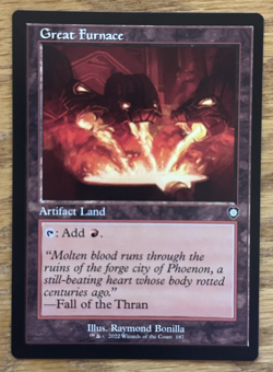 MTG The Brothers' War Commander, Great Furnace - Image 1