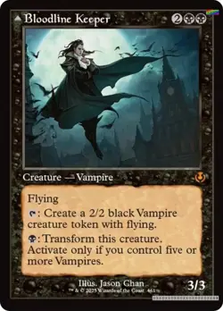 Bloodline Keeper (Retro Frame) [INR - 461] - NM [Foil] TCG MTG - Image 1