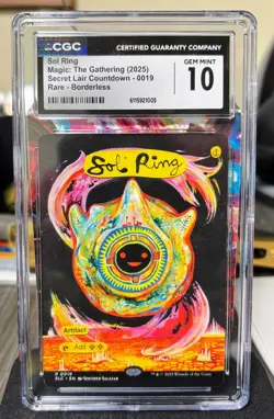 Sol Ring #19 Secret Lair SLC Encyclopedia Borderless RARE Magic MTG TCG - Image 1