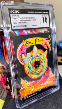 Sol Ring #19 Secret Lair SLC Encyclopedia Borderless RARE Magic MTG TCG - Image 3