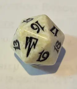 MTG Spindown Die D20 – Coldsnap – Magic: The Gathering – WotC Official - Image 1
