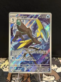 Pokemon TCG: ME01 Mega Evolution - Inteleon IR 142/132 - NM+ - Image 1