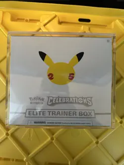 Pokemon TCG: 25th Anniversary Celebrations Elite Trainer Box (2021) 820650809439 - Image 1