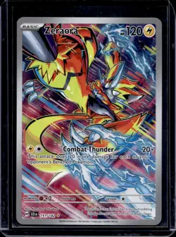 2024 Pokemon Stellar Crown Zeraora #151/142 - Image 1