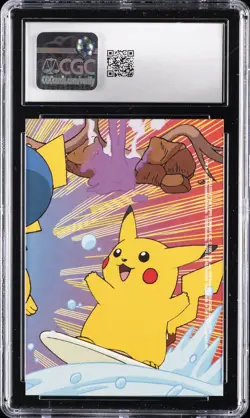 2000 POKEMON TOPPS SER 2 - STICK-ON CARD #5 OF 10 DITTO CGC 9 - Image 2