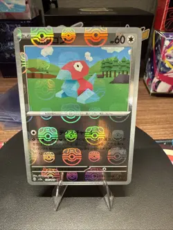 Porygon Master Ball Holo 137/165 sv2a 2023 Pokemon Card Japanese - Image 1