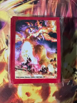 Scarlet & Violet Pokemon Charizard VMAX Card Sleeves x65 from Zard UPC - Image 1