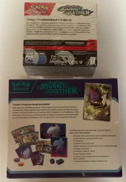 Pokemon Journey Together Enhanced Booster Box & Elite Trainer Box Factory Sealed - Image 2