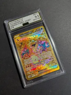 Charizard ex 228/197 Pokemon TCG 2023 SV03: Obsidian Flames Hyper Rare AGS 9.5 - Image 2