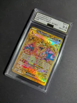 Charizard ex 228/197 Pokemon TCG 2023 SV03: Obsidian Flames Hyper Rare AGS 9.5 - Image 3