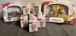 EMPTY Pokemon Scarlet & Violet 151 Booster bundle boxes (19)(+promo boxes+cards) - Image 2