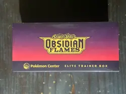 Obsidian Flames Pokemon Center ETB Brand New Sealed - Image 5