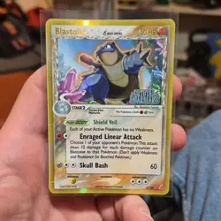 Pokemon Blastoise Delta Species Reverse Holo EX Crystal Guardians 2/100 HP 110 - Image 1