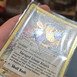 Pokemon Blastoise Delta Species Reverse Holo EX Crystal Guardians 2/100 HP 110 - Image 3