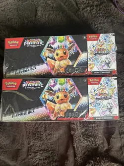 Pokemon TCG Prismatic Evolutions Sam's Club Bundle New Sealed Lot Of 2 Boxes - Image 1