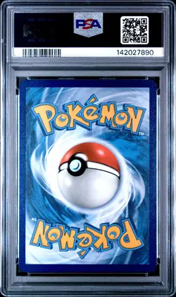 7890 Vaporeon VMAX 2021 Pokemon Sword & Shield Black Star Promo #SWSH182 PSA 9 - Image 2