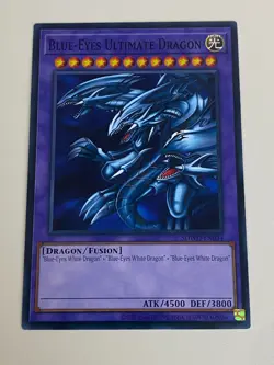Yugioh Dragon Master Knight Blue Eyes Ultimate Black Luster Soldier Free Holo A - Image 2