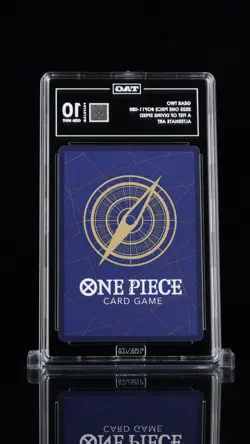 2025 ONE PIECE OP11-A FIST OF DIVINE SPEED ALTERNATE ART #080 GEAR TWO TAG 10 - Image 2