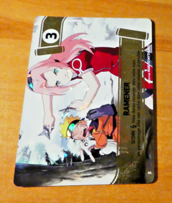 NARUTO MYTHOS 1ST ED EDITION CARD GAME HOLO CARTE 5 RAMENER RARE FR MINT 2026 - Image 1