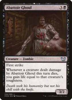 MTG Abattoir Ghoul ** Duel Decks: Blessed vs. Cursed ** English (NM) - Image 1