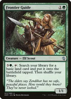 MTG Frontier Guide ** Duel Decks: Zendikar vs. Eldrazi ** English (NM) - Image 1