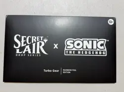 Secret Lair x Sonic the Hedgehog Turbo Gear Edition MTG Magic Gathering NEW - Image 1