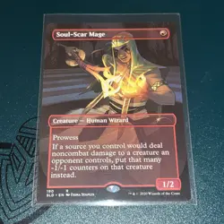 Soul-Scar Mage - Regular Secret Lair Magic the Gathering MtG NM - Image 1